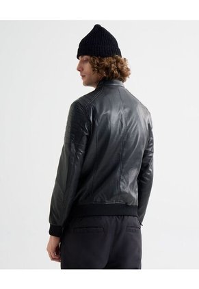 Chaqueta Para Hombre Pu Color Negro Marca Seven Seven #45080472