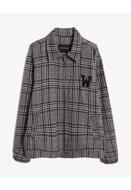 Chaqueta  Para Hombre Bomber Color Gris Marca Seven Seven #45080507