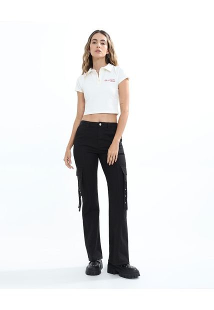 Pantalon Para Mujer  Color Negro Marca Seven Seven #28071788