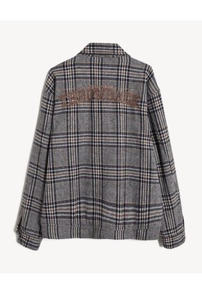 Chaqueta Para Hombre Bomber Color Gris Marca Seven Seven #45080507