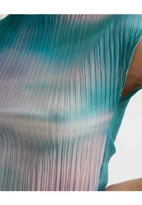 Camiseta Para Mujer Manga Corta Cuello Redondo Color Azul Marca Seven Seven #28096281