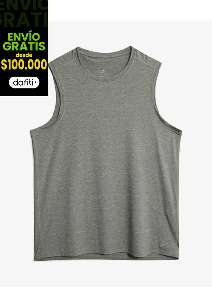 Camiseta Para Hombre Manga Sisa Cuello Redondo Color Gris Marca Seven Seven #45092687
