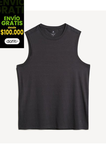 Camiseta Para Hombre Manga Sisa Cuello Redondo Color Negro Marca Seven Seven #45092686