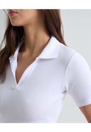 Camiseta Para Mujer Manga Corta Moda Color Blanco Marca Seven Seven #28096194