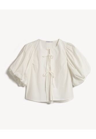 Blusa Para Mujer Manga Corta Color Hueso Marca Seven Seven #28124065 Seven Seven