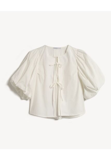 Blusa Para Mujer Manga Corta Color Hueso Marca Seven Seven #28124065