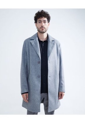 Chaqueta Para Hombre Abrigo Color Gris  Marca Seven Seven #45080426