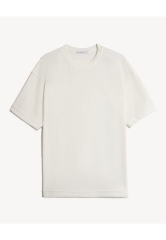 Camiseta Para Hombre Manga Corta Cuello Redondo Color Marfil Marca Seven Seven #45092730 Seven Seven