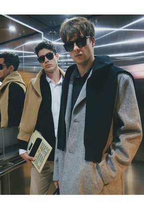 Chaqueta Para Hombre Abrigo Color Gris  Marca Seven Seven #45080426