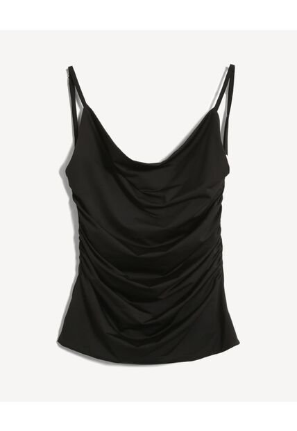 Camiseta Para Mujer Manga Sisa Moda Color Negro Marca Seven Seven #28096483