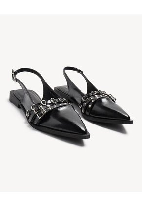 Baletas Para Mujer Color Negro Marca Seven Seven #28660014