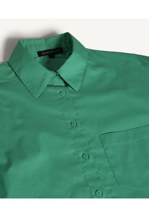 Blusa Para Mujer Manga Larga Color Verde  Marca Seven Seven #28123740