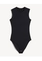 Body Cuello Redondo  Para Mujer Negro Seven Seven de Seven Seven