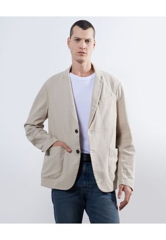 Blazer Para Hombre Blazer Color Beige Marca Seven Seven #45400042 Seven Seven
