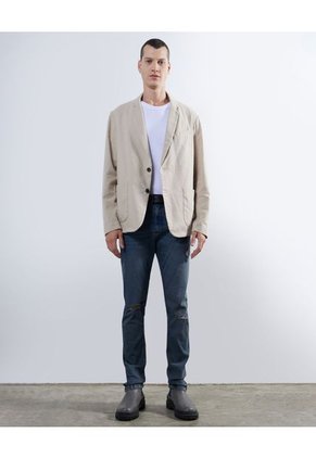 Blazer Para Hombre Blazer Color Beige Marca Seven Seven #45400042