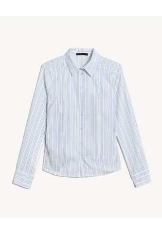 Blusa Para Mujer Manga Larga Color Azul Marca Seven Seven #28124102 Seven Seven