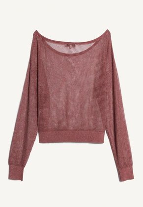 Saco Para Mujer Cuello Redondo Color Cafe  Marca Seven Seven #28330639