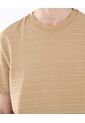 Camiseta Para Hombre Manga Corta Color Camel Marca Seven Seven #45092598 de Seven Seven