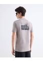Camiseta  Para Hombre Manga Corta Cuello Redondo Color Gris Marca Seven Seven #45092821 de Seven Seven