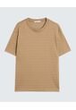 Camiseta Para Hombre Manga Corta Color Camel Marca Seven Seven #45092598 de Seven Seven