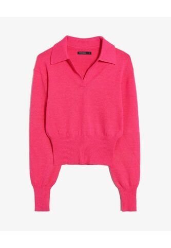 Saco  Para Mujer Cuello V Color Fucsia Marca Seven Seven #28330698 Seven Seven