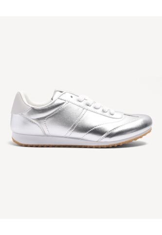 Tenis  Para Mujer  Color Plata Marca Seven Seven #28720155 Seven Seven