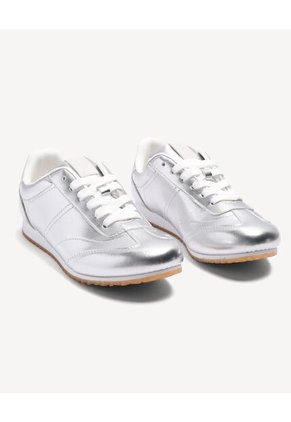 Tenis  Para Mujer  Color Plata Marca Seven Seven #28720155