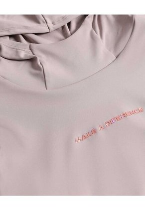 Buzo  Para Mujer Hoodie Color Taupe Marca Seven Seven #28060442