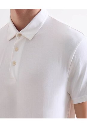 Polo Para Hombre Cuello Maquina Color Crudo Marca Seven Seven #45110862