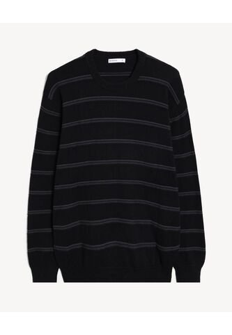 Saco  Para Hombre Cuello Redondo Color Negro Marca Seven Seven #45330263 Seven Seven