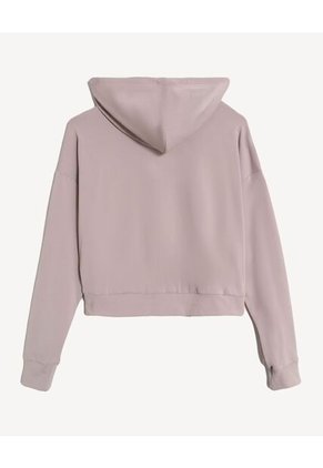 Buzo  Para Mujer Hoodie Color Taupe Marca Seven Seven #28060442