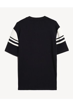 Camiseta  Para Hombre Manga Corta Cuello Redondo Color Negro Marca Seven Seven #45092883