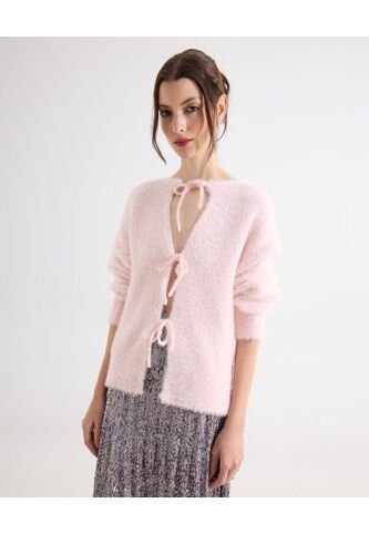 Saco  Para Mujer Cardigan Color Rosa Marca Seven Seven #28330687 Seven Seven