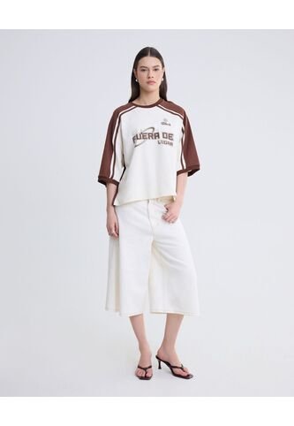 Jort Off White   Para Mujer Blanco Seven Seven Seven Seven