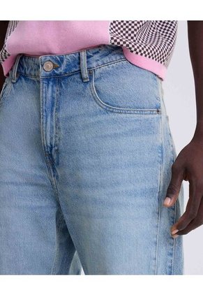 Jean Straight Claro  Para Hombre Azul Seven Seven