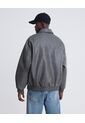 Chaqueta Pu Gris  Para Hombre Gris Seven Seven de Seven Seven
