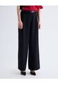 Pantalón Con Detalle De Pinzas  Para Mujer Negro Seven Seven de Seven Seven