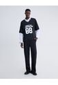 Camiseta Screen Boxy  Para Hombre Negro Seven Seven de Seven Seven