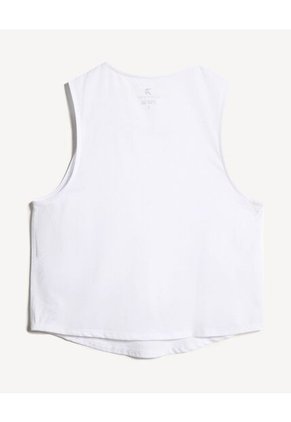 Camiseta Para Mujer Crop Top Color Blanco Marca Seven Seven #28096240