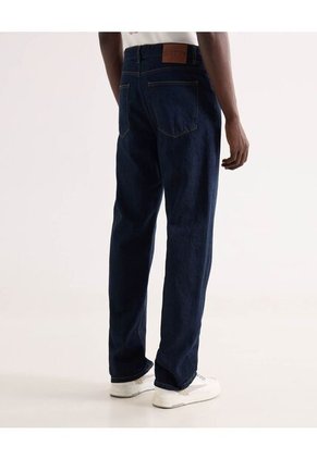 Jean Straight Tono Oscuro  Para Hombre Azul Seven Seven