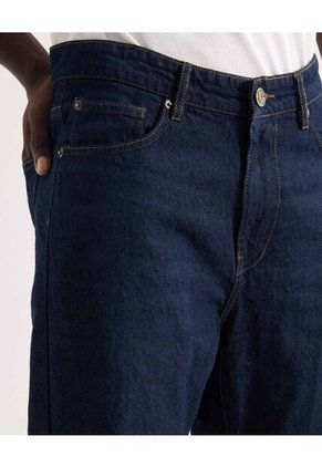 Jean Straight Tono Oscuro  Para Hombre Azul Seven Seven