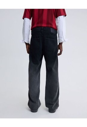 Jean Loose Con Degrade  Para Hombre Gris Seven Seven