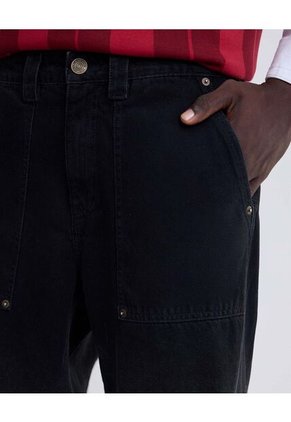 Jean Loose Con Degrade  Para Hombre Gris Seven Seven