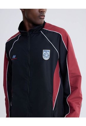 Chaqueta Rompevientos  Para Hombre Negro Seven Seven