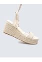Sandalias Para Mujer Sandalia Plataforma Color Crema Marca Seven Seven #28690088 de Seven Seven