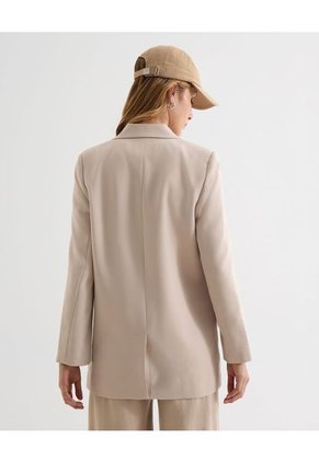 Blazer Para Mujer  Color Beige Marca Seven Seven #28400053