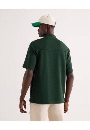 Polo Para Hombre Cuello Mao Sin Bolsillo Color Verde Marca Seven Seven #45110926