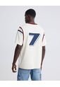 Camiseta Screen Relaxed  Para Hombre Blanco Seven Seven de Seven Seven