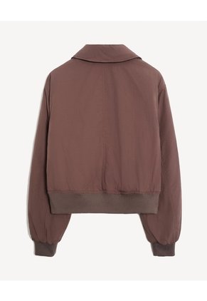 Chaqueta Bomber  Para Mujer Café Seven Seven