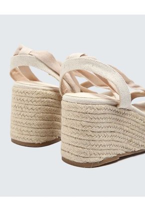 Sandalias Para Mujer Sandalia Plataforma Color Crema Marca Seven Seven #28690088